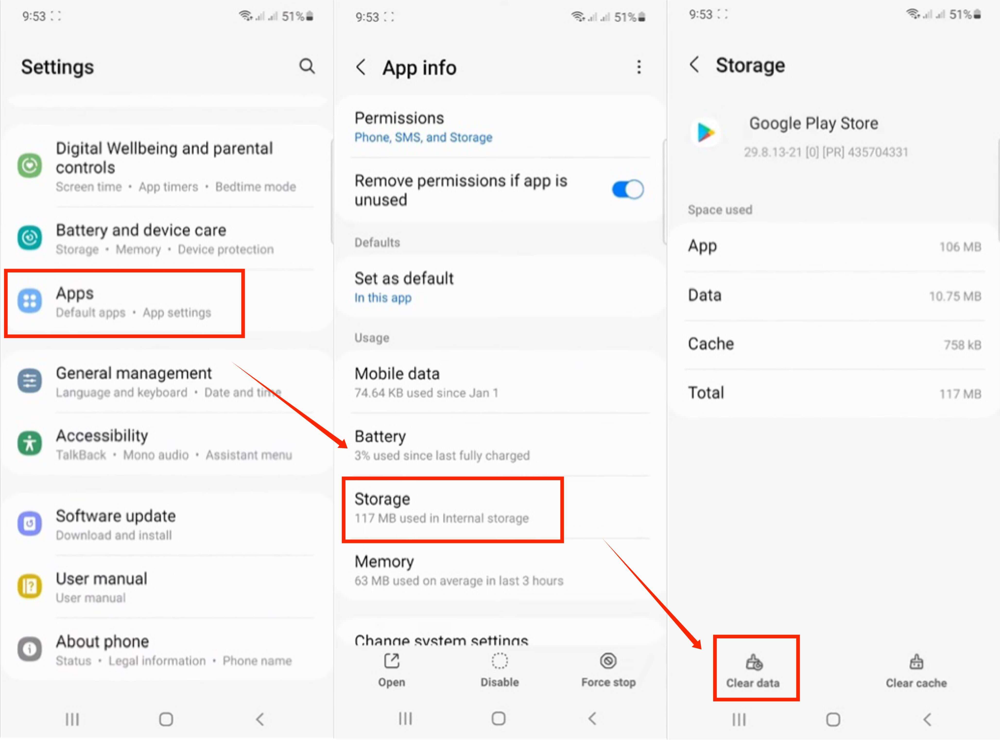 How to change country in Google Play Stores with VPN 1