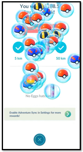 How to get rare candy in Pokemon GO by claiming walking rewards