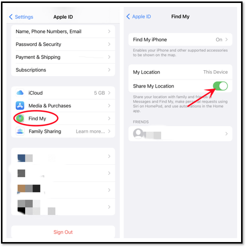 How to hide iPhone location 2