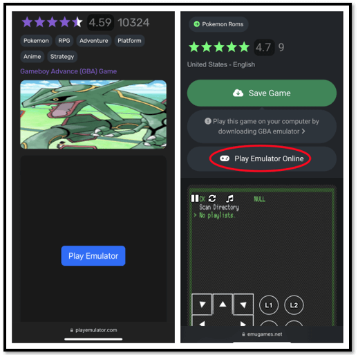 How to play Pokemon on iPhone using a browser 1