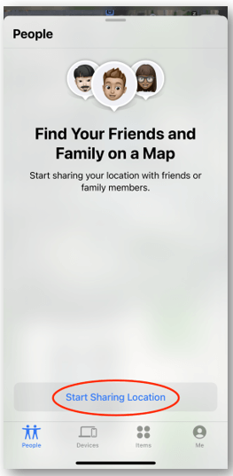 How to send location on iPhone with Find My