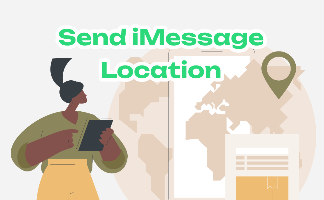How to send location on iMessage
