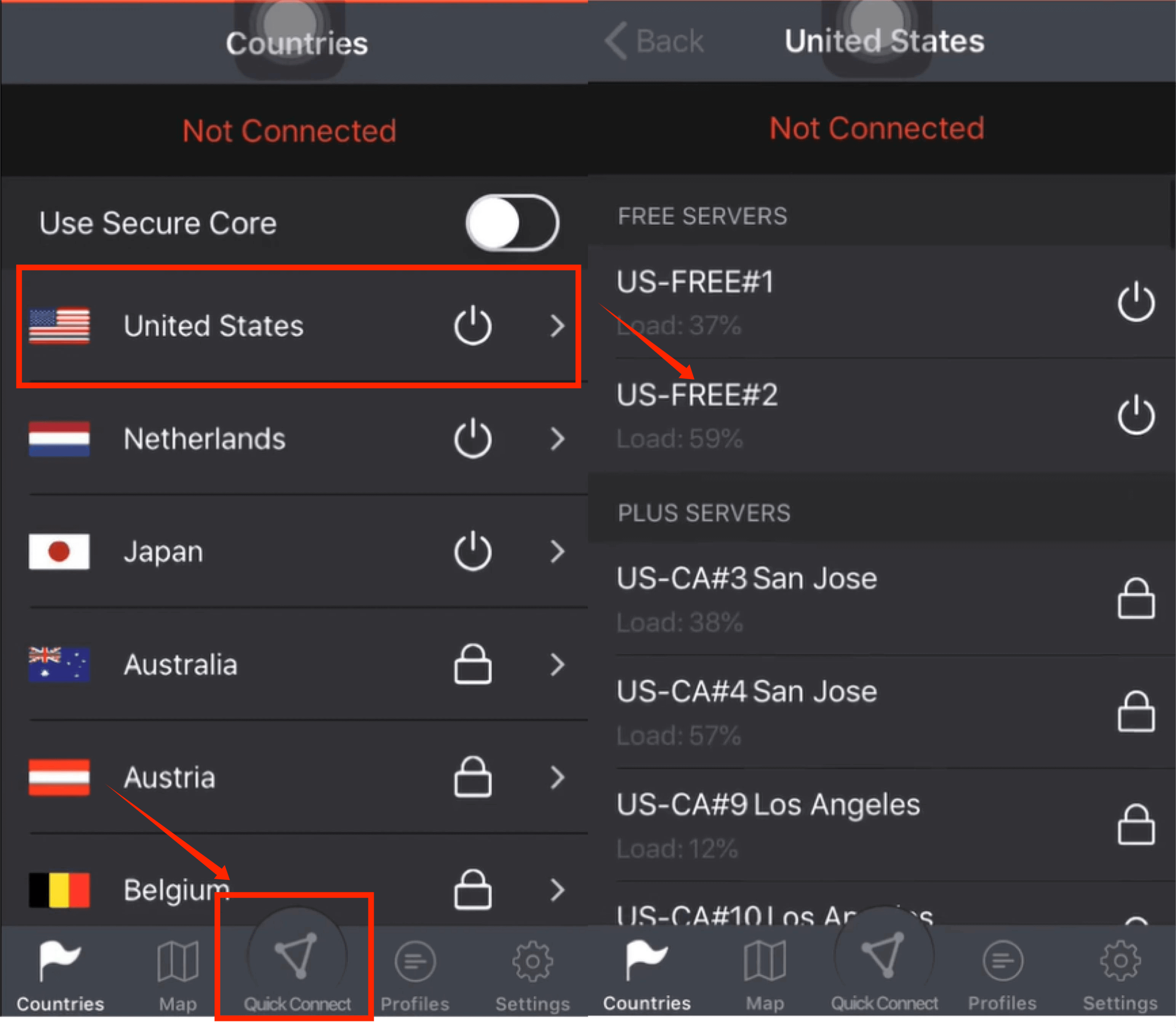 How to use VPN location changer Proton