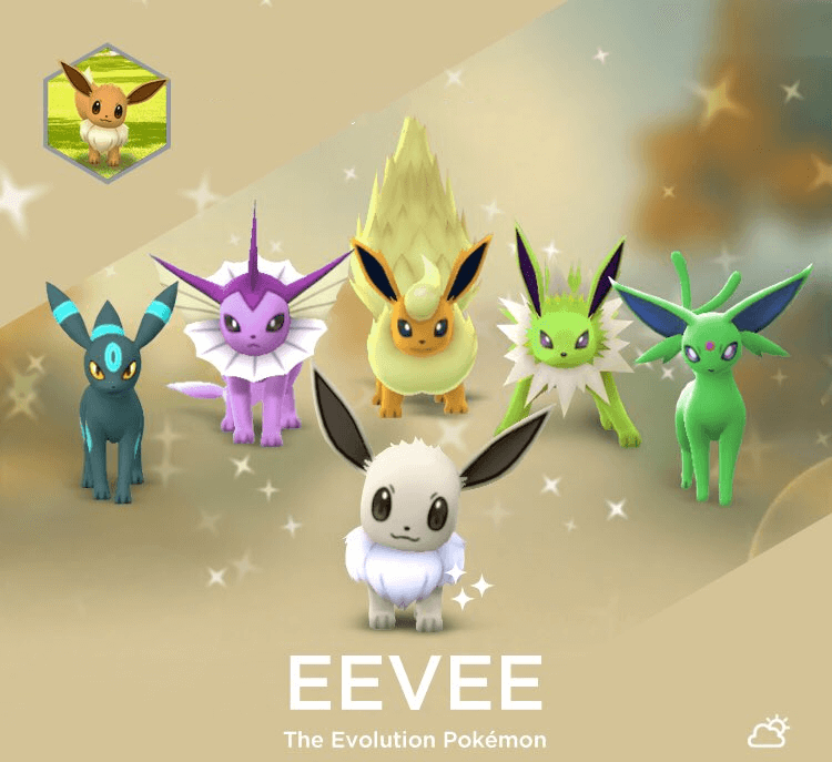 Eevee and Shiny Eevee  Pokemon eevee, Pokemon, Pokemon eeveelutions